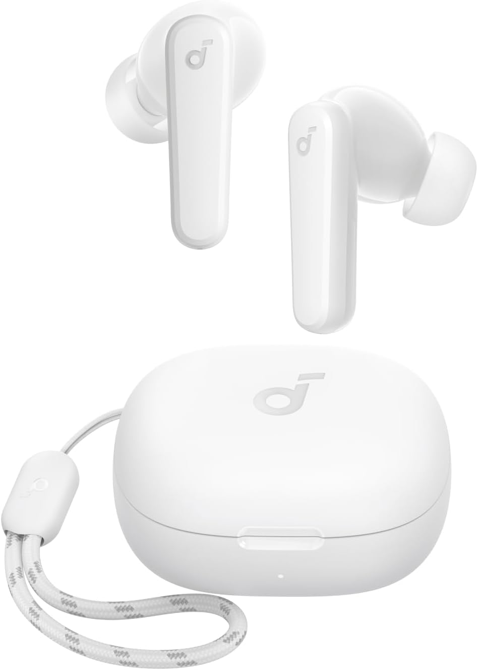 Anker Soundcore P20i Bluetooth Earphones, 10mm Drivers with Big Bass True Wireless Earbuds, Bluetooth 5.3, 30H Playtime, IPX5, 2 Mics for AI Clear Calls, 22 Preset EQs, White