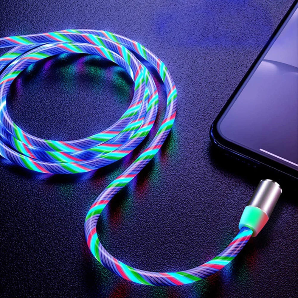 LED USB CABLE (White)