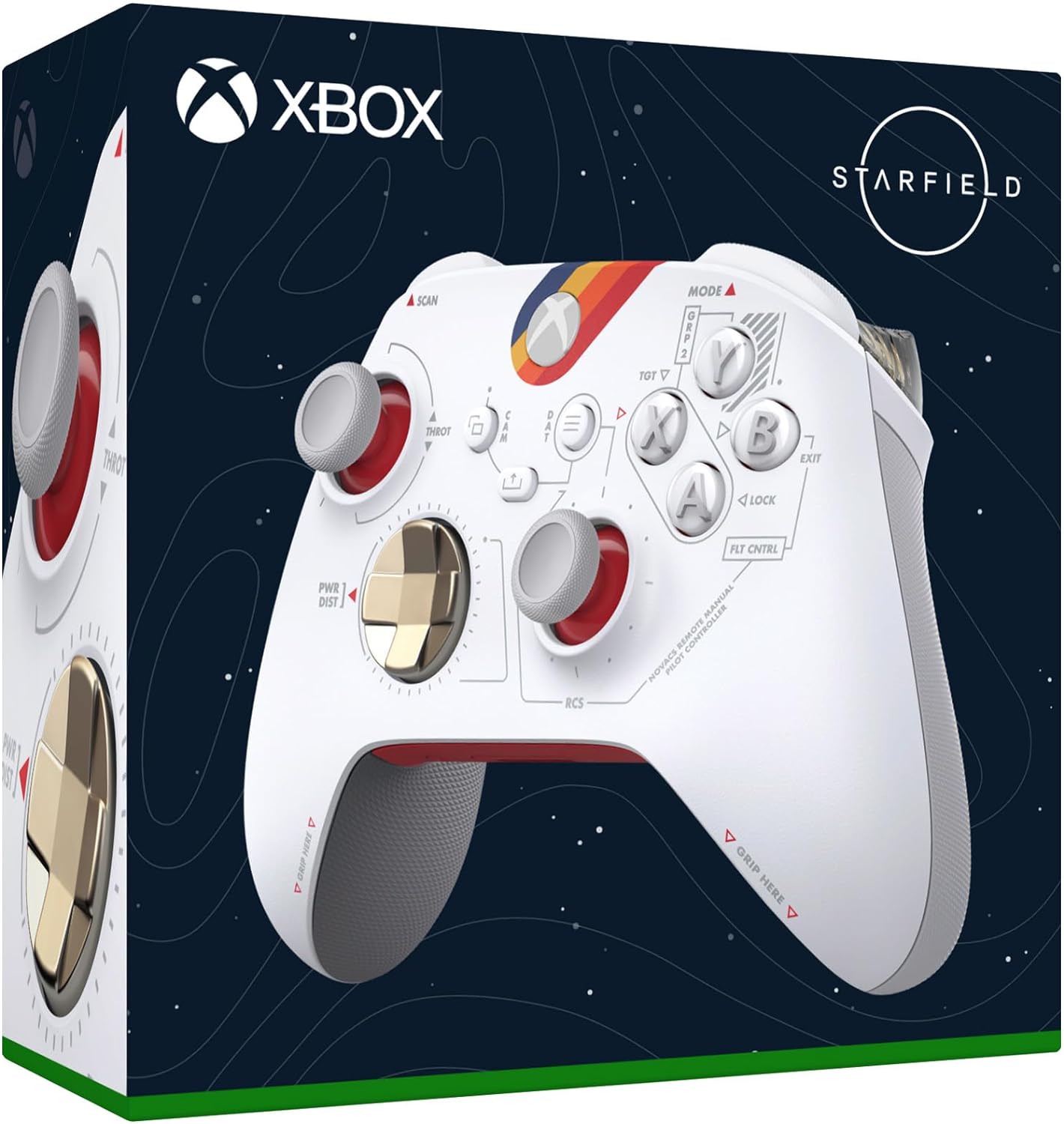Xbox Microsoft Xbox Wireless Controller Starfield Limited Edition for Xbox Series X/S, Xbox One, and Windows Devices